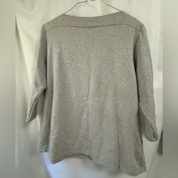 Jones New York Light Gray Women's Sweatshirt - Picture 1 of 3